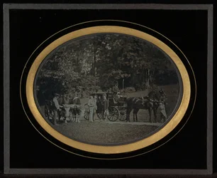 Escena al borde del camino